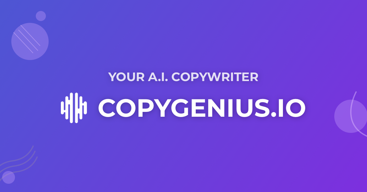 Copygenius ai Group Buy, Unlimited Access, 99% Uptime